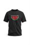 Short Sleeve, if You Know You Know, Written Watermelon Design Digital Printed Cotton T-Shirt