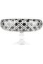 Bowl Glass Bowl Presentation Bowl Fruit Bowl Promise-Engagement Chocolate Large Bowl with Water Lily Legs Black - 2
