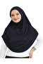 Long Ready-To-Wear Turban Soft Scarf Islamic Clothing Viscose - Navy Blue - 2