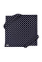 Silk Scarf - 8902230-322 Navy Blue White Sura - 2