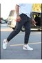 Unisex Oversize Jogger Pants Comfortable Wearable Sweatpants with Elastic Bottoms - 2
