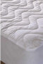 Liquid-Proof Fitted Quilted Mattress Cover 220X200 cm Double Bed Protector Mattress Cover - 3