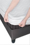 Liquid-Proof Fitted Quilted Mattress Pad 220X200 cm Double King Size Mattress Protector Mattress Pad - 5