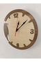 Decorative Wall Clock with Bird Pattern - 6