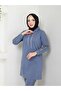 Women's Hooded Sleeve Striped Tracksuit Set - 2