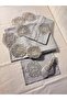 Vinezza Home Collection 34 Piece Linen Care Free French Lace Tableware Set - 2