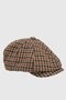 قبعة رجالية من الصوف بنقشة Houndstooth مكونة من 8 قطع - 5