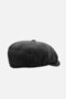 Men's British Groovy Hat Premium Linen Black Cap - 2