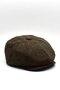 Men's British Beanies Houndstooth Pattern Newsboy Hat - 4