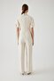Stone Detailed Collar - Regular Fit Jumpsuit - 3