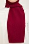 Trend J.Capri Shawl 4 - 132 - Hearted Burgundy - 2