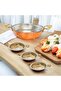 Copper Pan Set of 4 Pans - 8