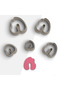 Organic Shape Polymer Clay Mold, Earring Mold, Jewelry Mold, Clay Cutter, 5 Sizes, No: 841