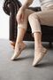 Women's Ravello Ballerina Shoes - Tan-Patent Leather - 4
