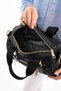 Multi-Compartment Women's Hand and Shoulder Bag with Divider Detail - 6