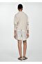 Cotton striped bermuda shorts - 4