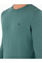 Green Slim Fit Crew Neck Basic Knitwear Sweater 50296621-Vr054 - 7