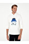 Ecru Regular Fit Sweatshirt 50293147-Vr019 - 3