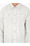 Light Gray Classic Collar Double Pocket Regular Fit Knitted Shirt Jacket 50290628-Vr001 - 6