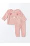 Lcw Baby Long Sleeve Embroidered Plush Baby Girl Pajamas Set (W4)
