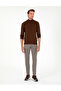 Beige Slim Fit Jean Trousers 50295873-Vr011