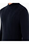 Navy Blue Slim Fit Half Turtleneck Knitwear Sweater 50296462-Vr033 - 7
