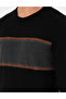 Black Slim Fit Crew Neck Wool Blend Sweater 50296439-Vr046 - 7