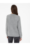 Gray Melange Slim Fit Knitwear Cardigan 50290546 -Vr086 - 5