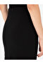 Black Pencil Fit Woven Skirt 50297135 -Vr046 - 6