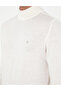 Ecru Slim Fit Half Turtleneck Basic Knitwear Sweater 50296614-Vr019 - 7