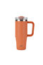 Qq Thermos Leak-Proof Double Wall Vacuum Flask with Straw 900ml Orange