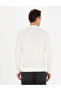 Ecru Regular Fit Quarter Collar Wool Blend Basic Knitwear Sweater 50270049-Vr019 - 5