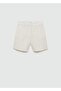 Cotton striped bermuda shorts - 3