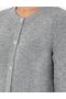 Gray Melange Slim Fit Knitwear Cardigan 50290546 -Vr086 - 7