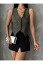 Suede Vest - Khaki |   Vmf1528 - 4