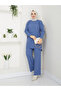 Wonderful Knitted Knitwear with Knitted Detail, Comfortable and Stylish Two-Piece Set - 6