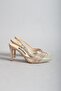 Select 597 stone heel evening shoes (10cm) rose - 4