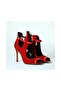 Dmz 10215 Custom Design Handmade High Heel Shoes Red