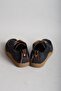 Select 215340 genuine leather casual men's shoes navy blue - 5