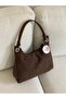 Ring-Detail Lined Relaxed Shoulder Bag