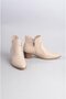SEÇ 1005 Genuine Leather Ankle-Length WOMEN'S BOOT CREAM - 4