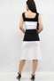 Fashion Stripe Knitwear Dress Black - 3