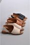 Select 32208 genuine leather women's sandal black - 7