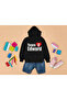 Team Edward Printed Hooded Pocketless 3 Thread Children's Sweatshirt