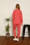Fashion Stripe Women's Cotton Tracksuit Set 9036 - 3