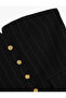 X Zeynep Bastık - Strapless Crop Top with Button and Pocket Detail - 3