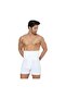 Men's Slimming and Firming Men's Boxer Corset White Black Color 2-Pack - 4