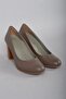 Select 736 genuine leather heel women's shoe (8cm) mink - 2