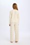 Dfc - Girl's Regular Fit Ribbed Camisole Printed Long Sleeve Pajamas Set - 5