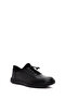 Men's Black Lace-Up Leather Casual Shoes 24Wfd 661418 - 6